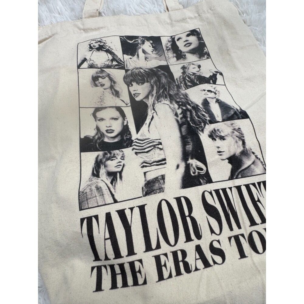 Taylor Swift The Eras Tour VIP Exclusive Canvas Tote Bag - Excellent Condition - Picture 3 of 5